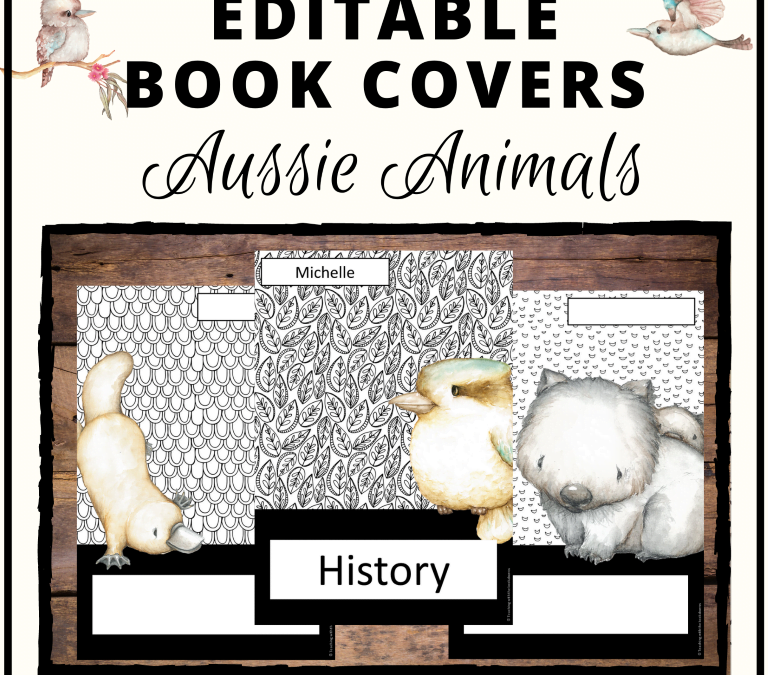 Aussie theme book covers